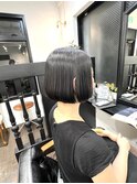 大人の美髪ボブ