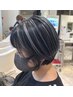 【立体感×透明感】カット+カラー+ハイライト+トリートメント　￥16,115～
