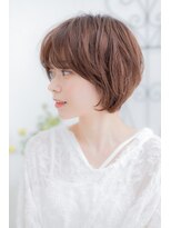 エイトサロン 八潮(8salon) 八潮/髪質改善/コーラルオレンジ☆ふんわりハッシュボブl