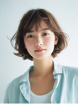 ニスル センター南店(NISURU）&nbsp;黒髪/クラゲヘアー/オリーブグレー/小顔/ココアベージュ