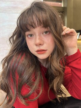 ロンド パルティール 大宮(Lond partir) オリーブグレー/韓国レイヤーカット/マロンベージュ/黒髪/小顔