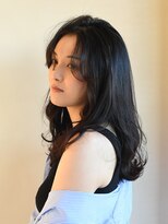 アース 溝の口店(HAIR&MAKE EARTH)&nbsp;波巻きロング[溝の口/髪質改善/縮毛矯正/白髪ぼかし]