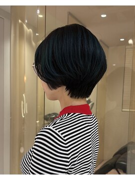 メゾンマイル 恵比寿(maison mile) #ブリーチなしダブルカラー#ワインレッド#ボルドーカラー#前髪