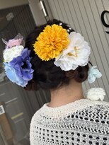 グランデ(grande)&nbsp;お祭りヘアセット/ツインテール/おだんごヘア/ツインおだんご