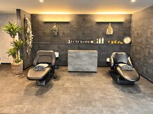 2種類のシャンプー台を用意してます☆頭浸浴も好評です☆