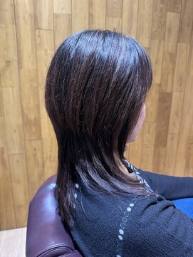 チアー ヘアリラクゼーション(cheer HAIRRELAXATION) セミロングウルフ