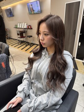 ラピス 大阪アメ村店(Lapis) 艶ブラウン×エクステロング