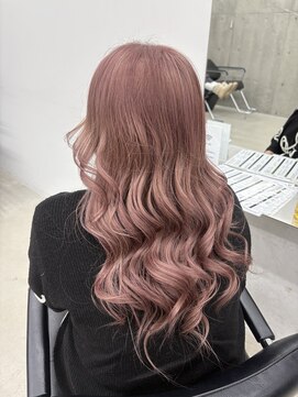 リノート バイ エゴル 名古屋(LINOET by ENGOL) [ LINOET 名古屋 ] ayami ピンクベージュ