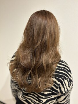 ラタ(raTa) ブリーチなしミルクティーベージュカラー