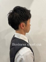 メンズロア 京都烏丸(MEN'S LoRE)&nbsp;【ビジネススタイル】刈り上げ過ぎないショートカット