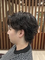 クオリス 上福岡店(QUALIS)&nbsp;冬メンズパーママッシュウルフスタイル×サーフカール