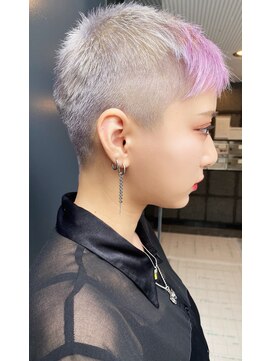 ミモザワークス(Mimosa Works) ミヤザキスタイル 20代30代40代 黒髪刈り上げハンサ ムショート