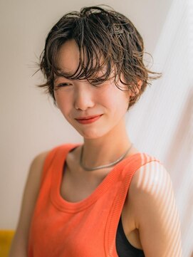 benji 横浜店【ベンジー】【3月28日オープン（予定）】 パーマでおしゃれショート　2