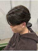 フェザーパーマト/MEN'S/メンズ/ショートセンターパート/松戸