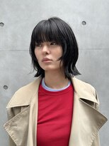 ノーム(norm)&nbsp;黒髪ボブパーマ