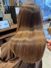 人気メニューをお試しください♪似合せカット×髪質改善ストレート ¥25900