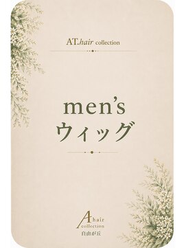 エーティーヘアコレクション 自由が丘(AT.hair collection) メンズウイック