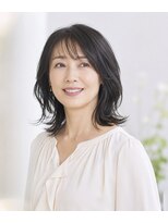 白髪染め専門店エクラ名東店&nbsp;明るい白髪染め　白髪ぼかし　ヘアケア