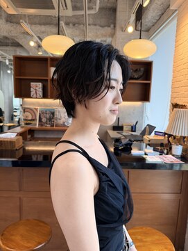 ベンジー 名駅店(benji) くせ毛を活かしたハンサムショート