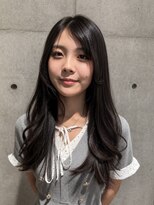 ラランジェ 大阪店(LARANJE) 韓国風 艶髪レイヤースタイル