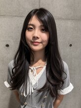 ラランジェ 大阪店(LARANJE) 韓国風 艶髪レイヤースタイル