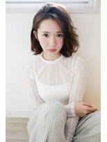 ロロネー 梅田(Lolonois)&nbsp;【Lolonois梅田】耳掛け大人ボブ（藤岡なおき）