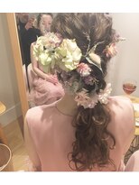 ゴッソホリエ(gosso horie)&nbsp;guest snap◇wedding hairset