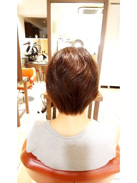 ネオリーブチノ 登戸店(Neolive cino) neolive cino ショートの方も柔らかカールスタイル☆