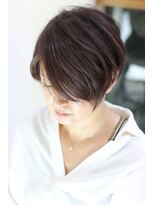 ヌードカラー(NUDE COLOR) 『NUDE COLOR』大人カッコ可愛い小顔ショートボブ