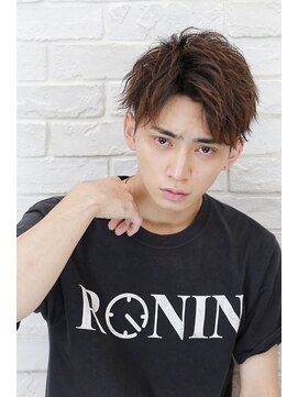 リップス 原宿(LIPPS) ゆるスパイラルアップバング【前下がりバランス】