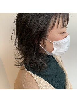 美容室 アイディー i-dee レイヤーウルフ