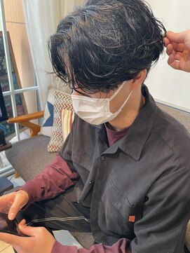 ネオリーブアイム 横浜西口店(Neolive aim) 横浜スパイラルカルマパーマ前さがりツイスト23