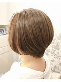 横顔美人な前下がりボブ☆神戸垂水須磨おすすめ