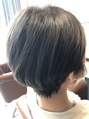 エルバイアールエルジー(L by RLG) ショートスタイルのハイトーンカラーです☆