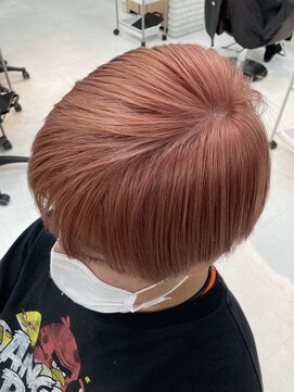 ヘアバイプルーヴ(Hair by PROVE) ピンクオレンジ