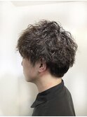 【Lilly新宿】ツイストスパラルxマッシュ　メンズカット