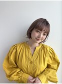 【麻布十番】ゆるふわミックス巻きボブ