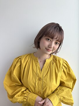 エクリ シセイドウ 麻布十番店(equri×SHISEIDO) 【麻布十番】ゆるふわミックス巻きボブ