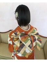 アトリエカズ(Atelier Kazu) 大人女性におすすめ♪ボブショートシンプルヘアアレンジ