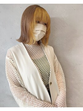 クペウ(cope'u) フェイスフレーミング ミルクティーベージュ