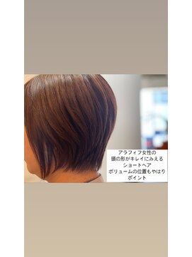 桜デコ ティンプル店(DECO) アラフィフ女性の頭の形がキレイに見えるヘア