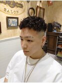 【LUDLOW BLUNT】スペインカール スパイラルパーマ バーバーヘア
