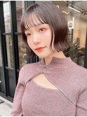 前下がりショートボブ大人可愛い20代30代表参道