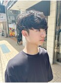 ゆるふわマッシュパーマ