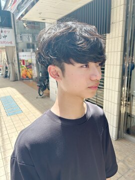 ロジエ(ROSIER) ゆるふわマッシュパーマ