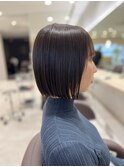 ぱつっとラインが可愛いボブ/ミニボブ【SYUK 高円寺 中野】