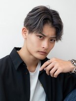 イオ 本厚木(io) メンズバレイヤージュセンターパートツーブロモテ髪