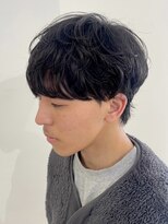 ニアウ 伊勢崎連取店(Niau)&nbsp;シャドウパーマニュアンスパーマ無造作パーマメンズパーマ緩め