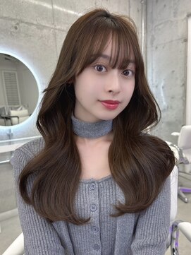 アイシー 表参道(ICY) レイヤーカットでできる韓国ヘアくびれヘア　＊RINA