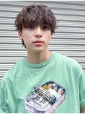 ツイストスパイラルパーマ波巻きスパイラル刈り上げマッシュ